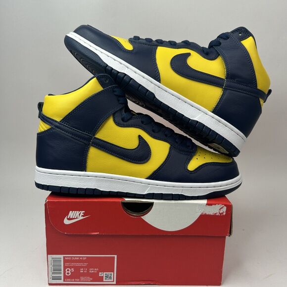 Nike Other - Nike Dunk High Retro SP “Michigan/Maize Yellow” 2023